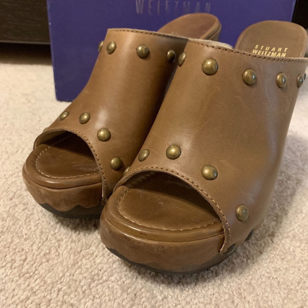 Stuart Weitzman Platform Clogs - image 3